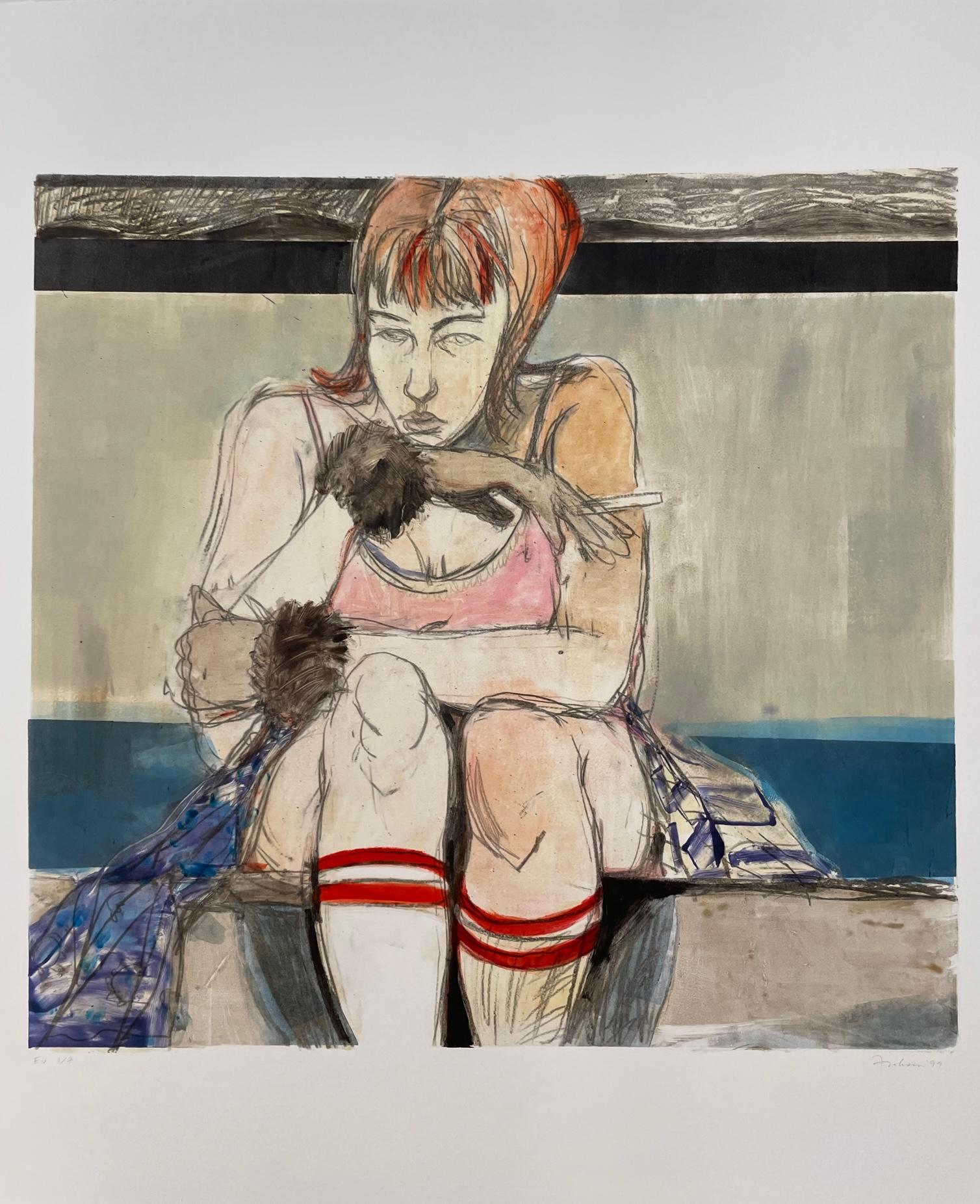 Guantes de octubre - Art de Kim Frohsin