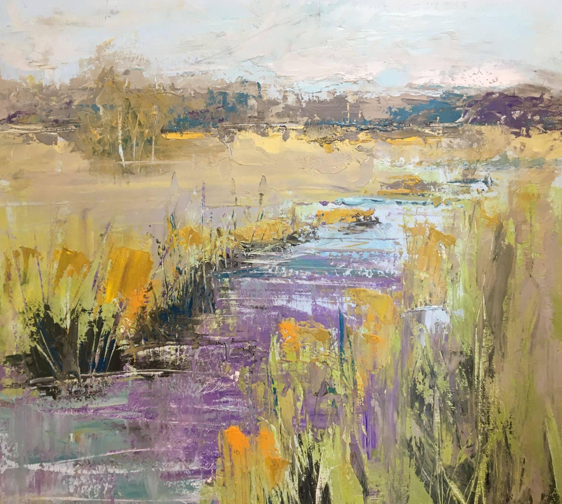 Kim Gibbs Landscape Painting - Lyrical