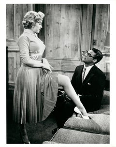 Marilyn Monroe and Cary Grant in Monkey Business Vintage Press Print