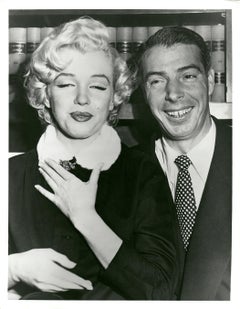 Marilyn Monroe y Joe DiMaggio Vintage Press Print