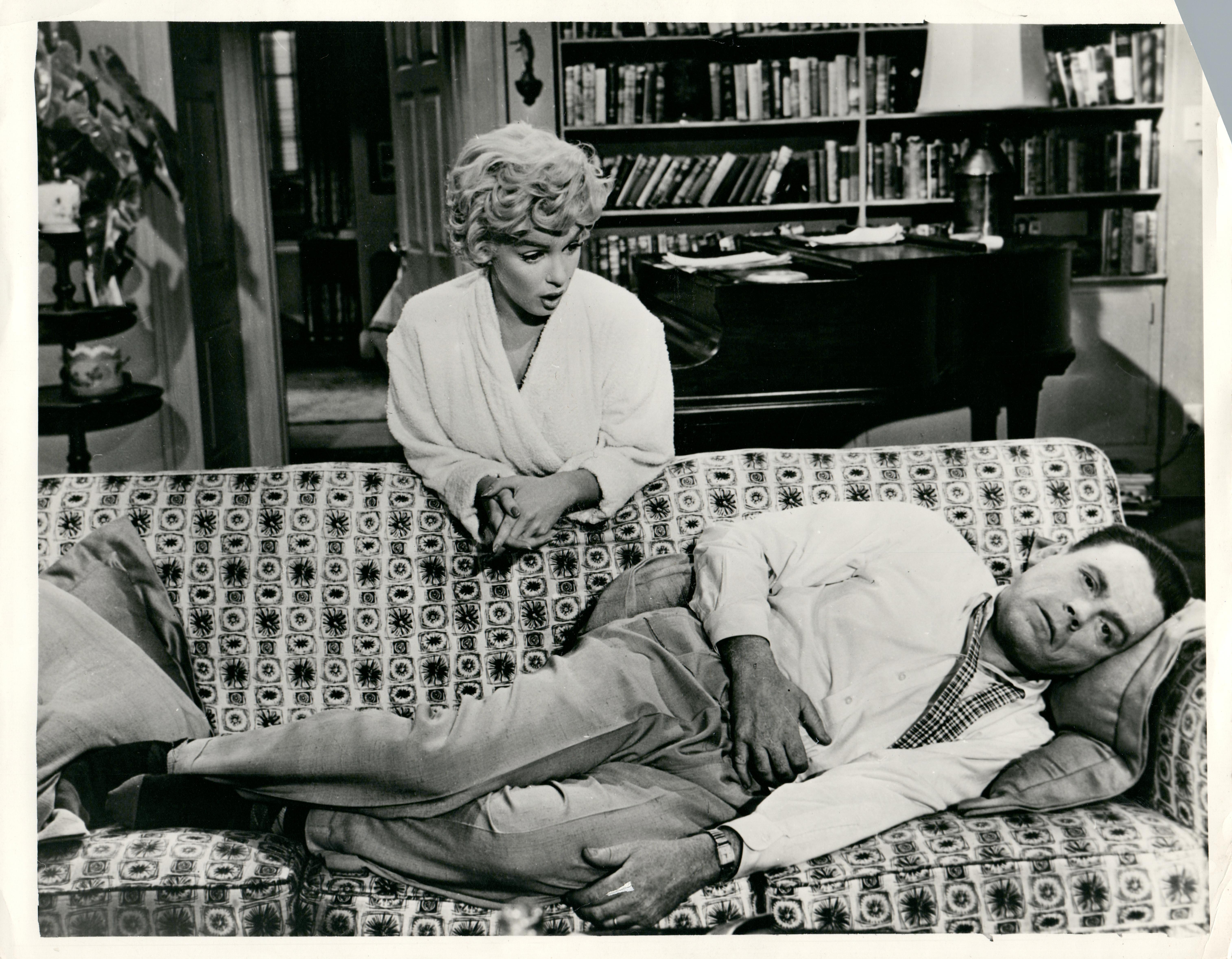 Marilyn Monroe et Tom Ewell in The Seven Year Itch