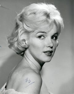 Marilyn Monroe Headshot Vintage Press Print