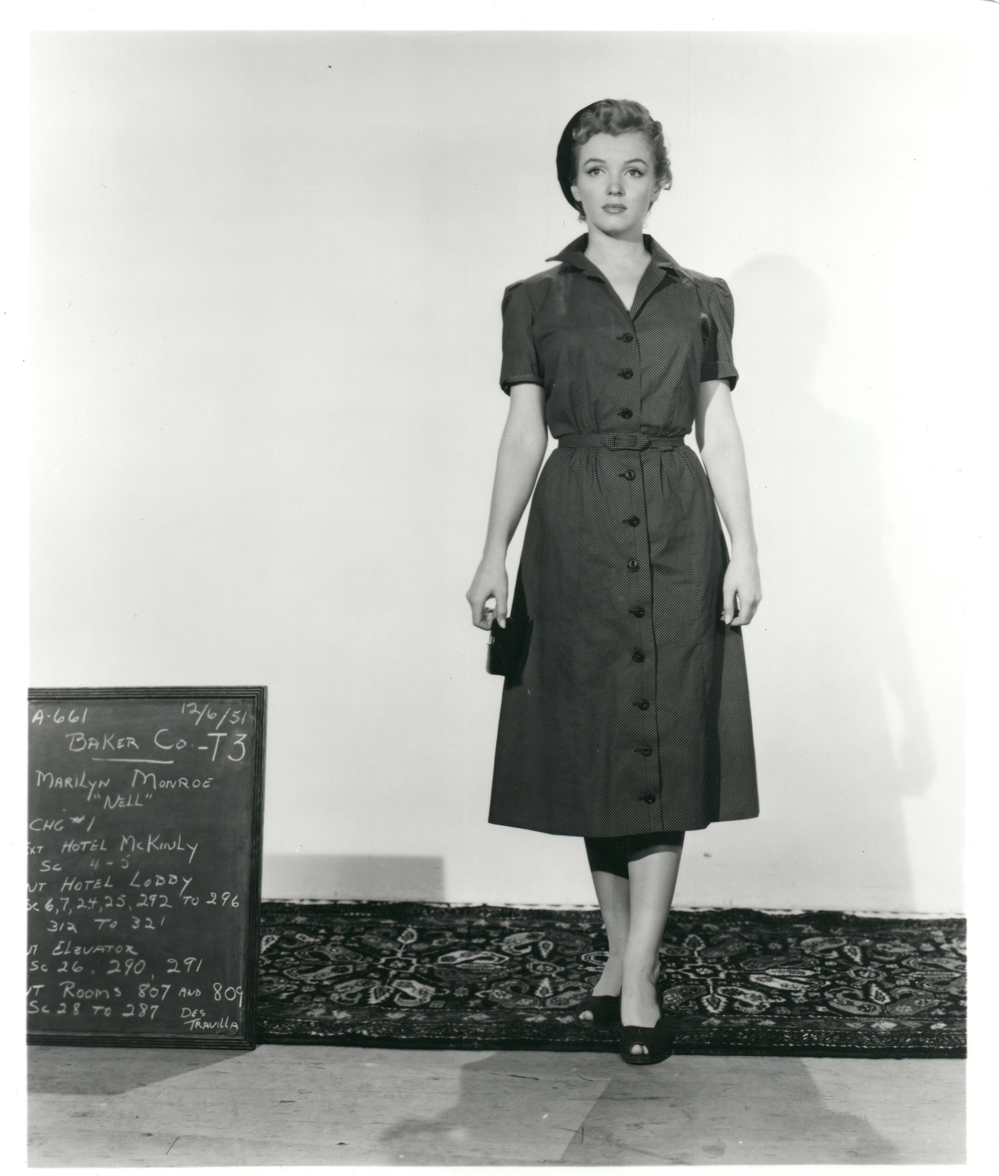Portrait Photograph di Kim Goodwin - Marilyn Monroe in Don't Bother to Knock Stampa d'epoca