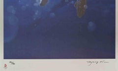 Swimmer Lithograph, Contemporary, Signed, Edition 252/260, 2008