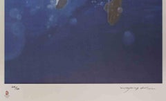 Swimmer – Lithographie von Kim Hyang – 2008