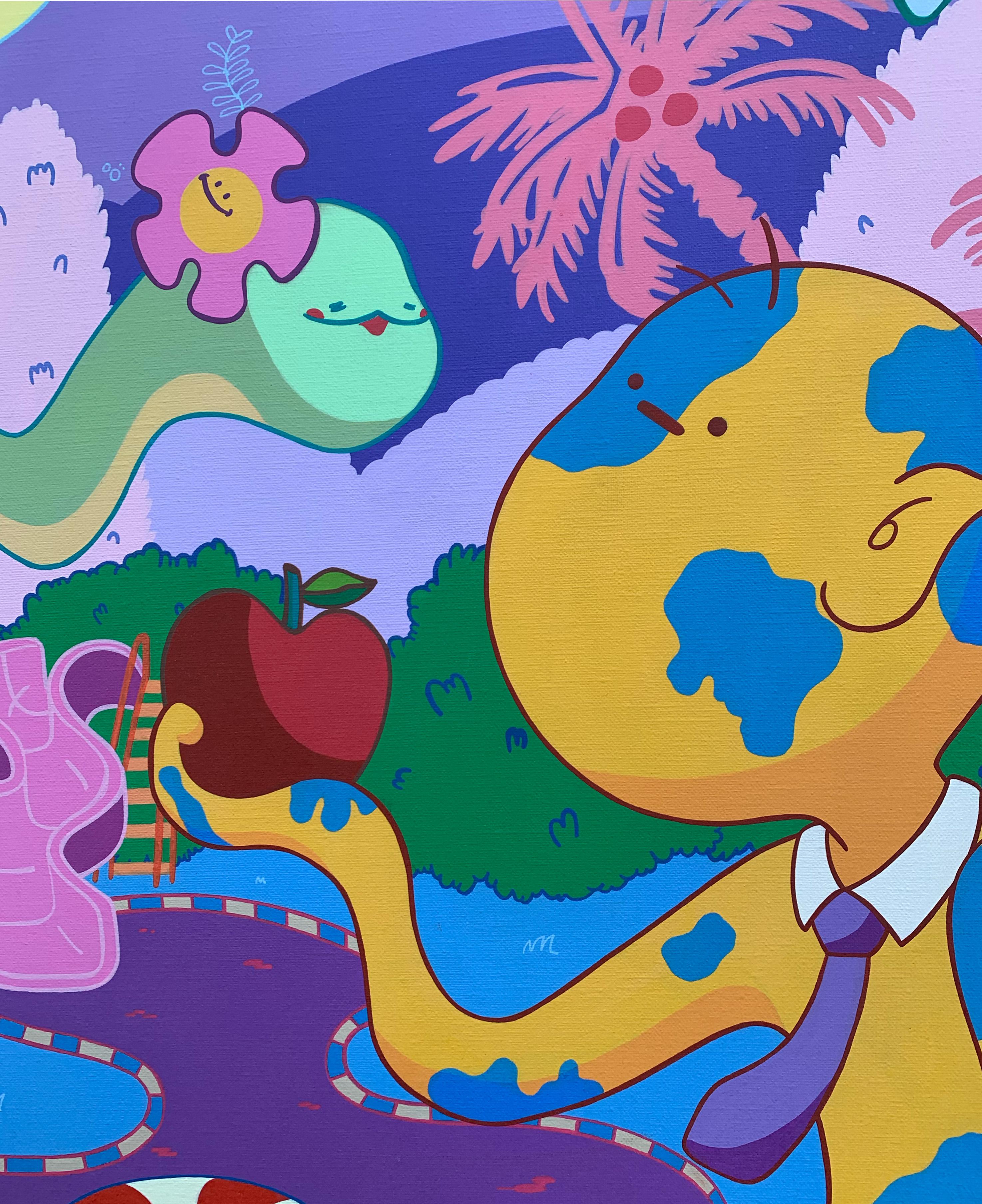 L'art contemporain coréen par A Kim Jandi - Au-delà de l'Eden en vente 9