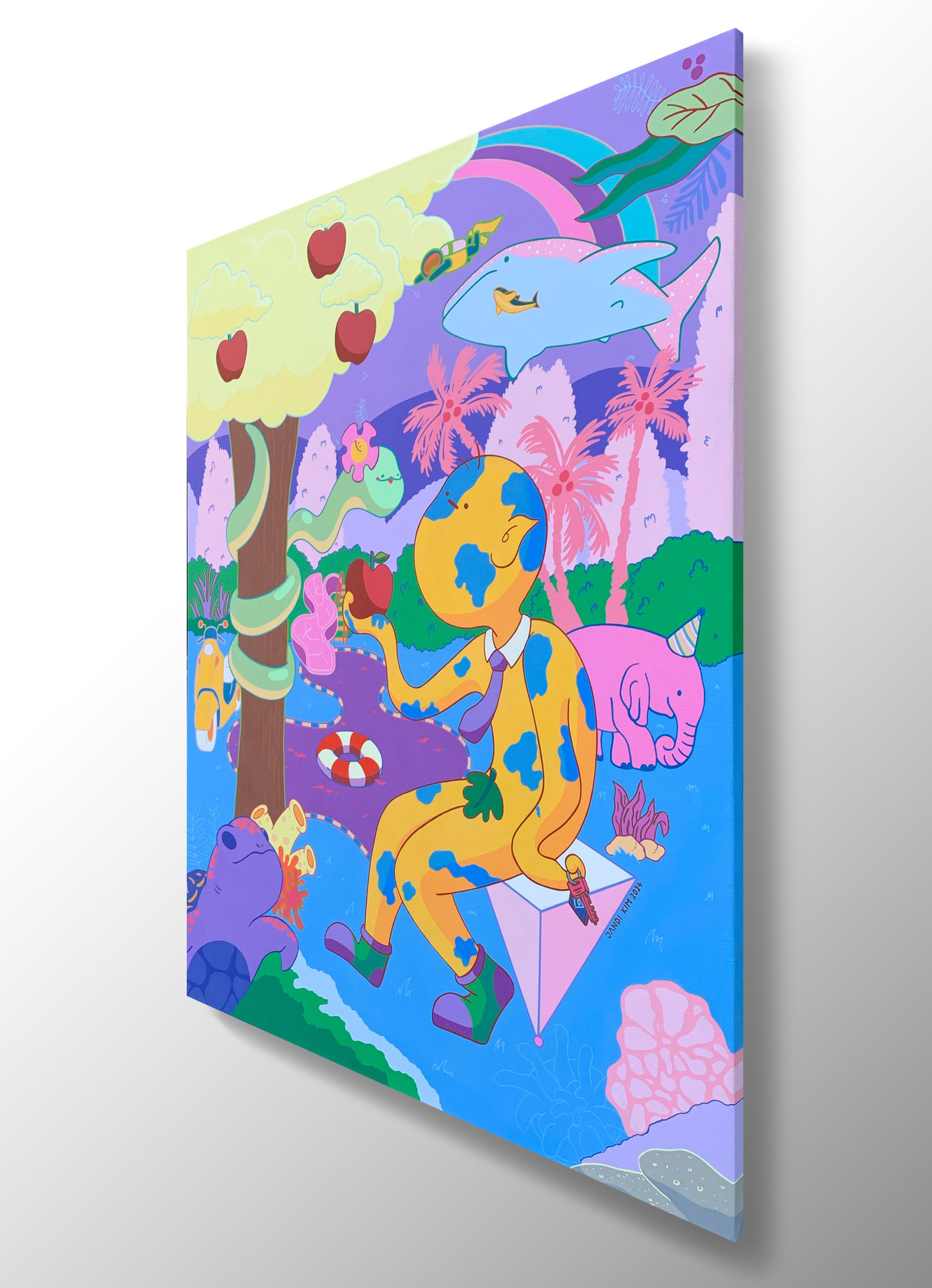 L'art contemporain coréen par A Kim Jandi - Au-delà de l'Eden en vente 13