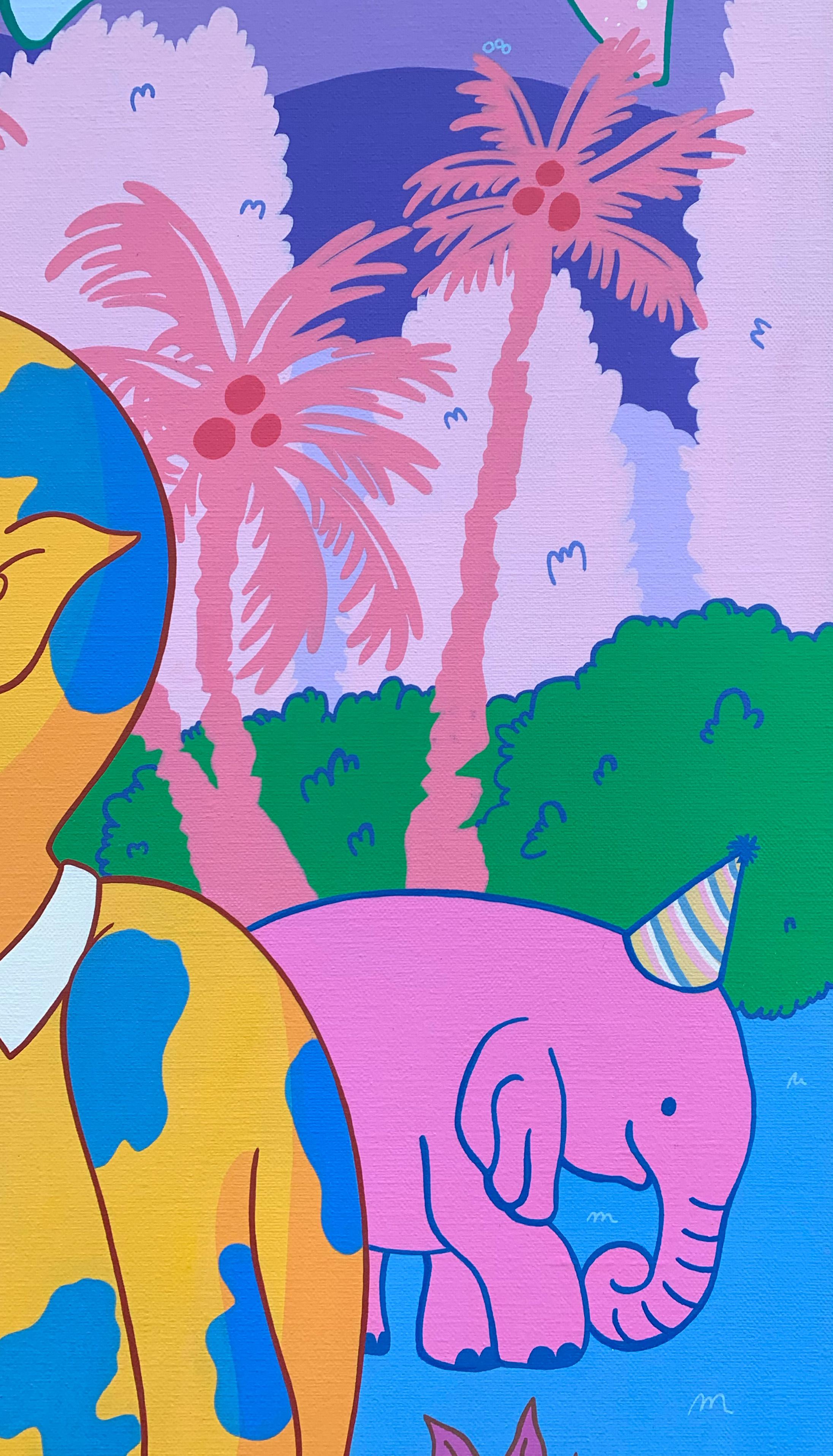 L'art contemporain coréen par A Kim Jandi - Au-delà de l'Eden en vente 4
