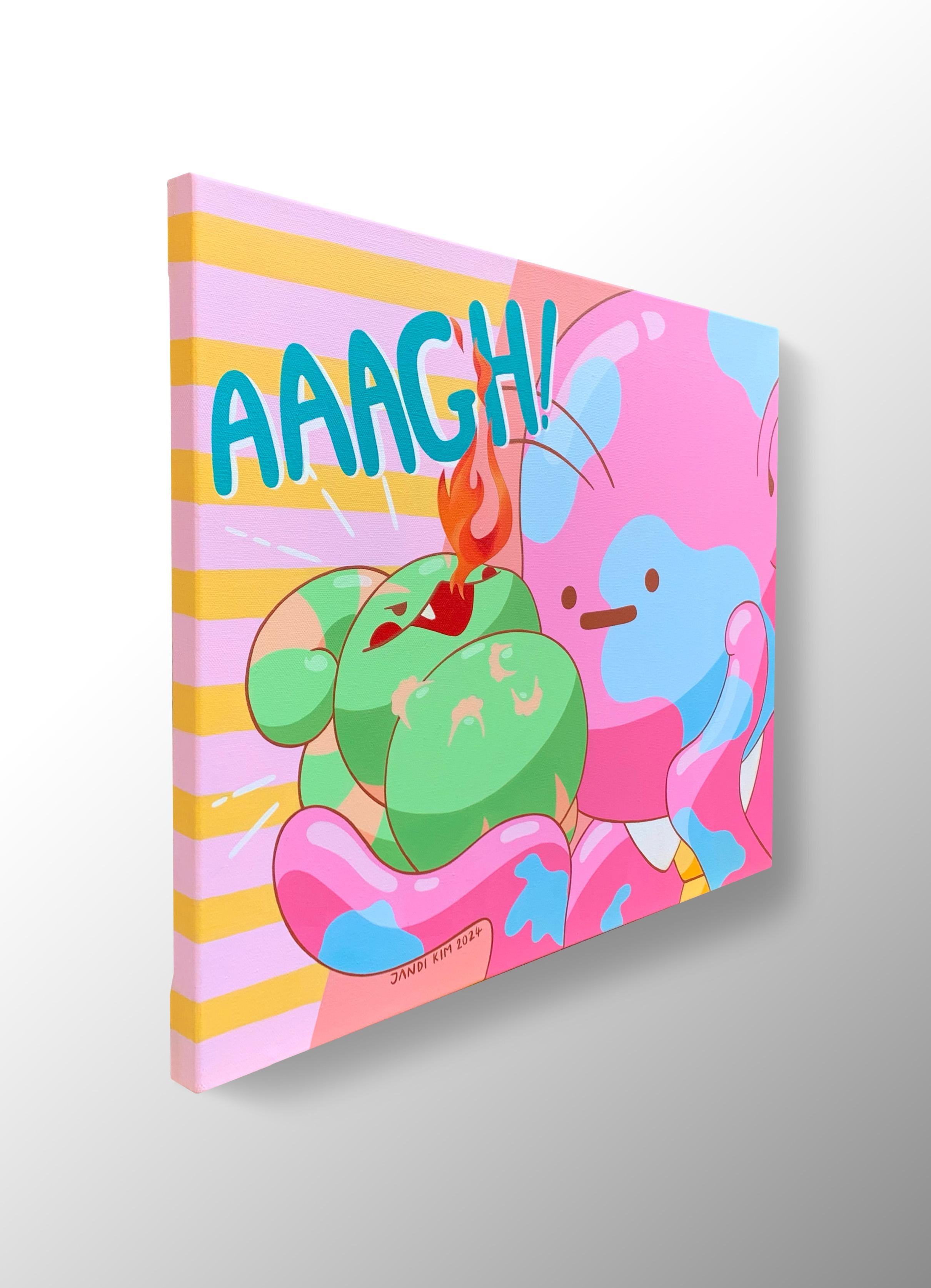 Zeitgenössische koreanische Kunst von Kim Jandi - Cool im Angebot 1