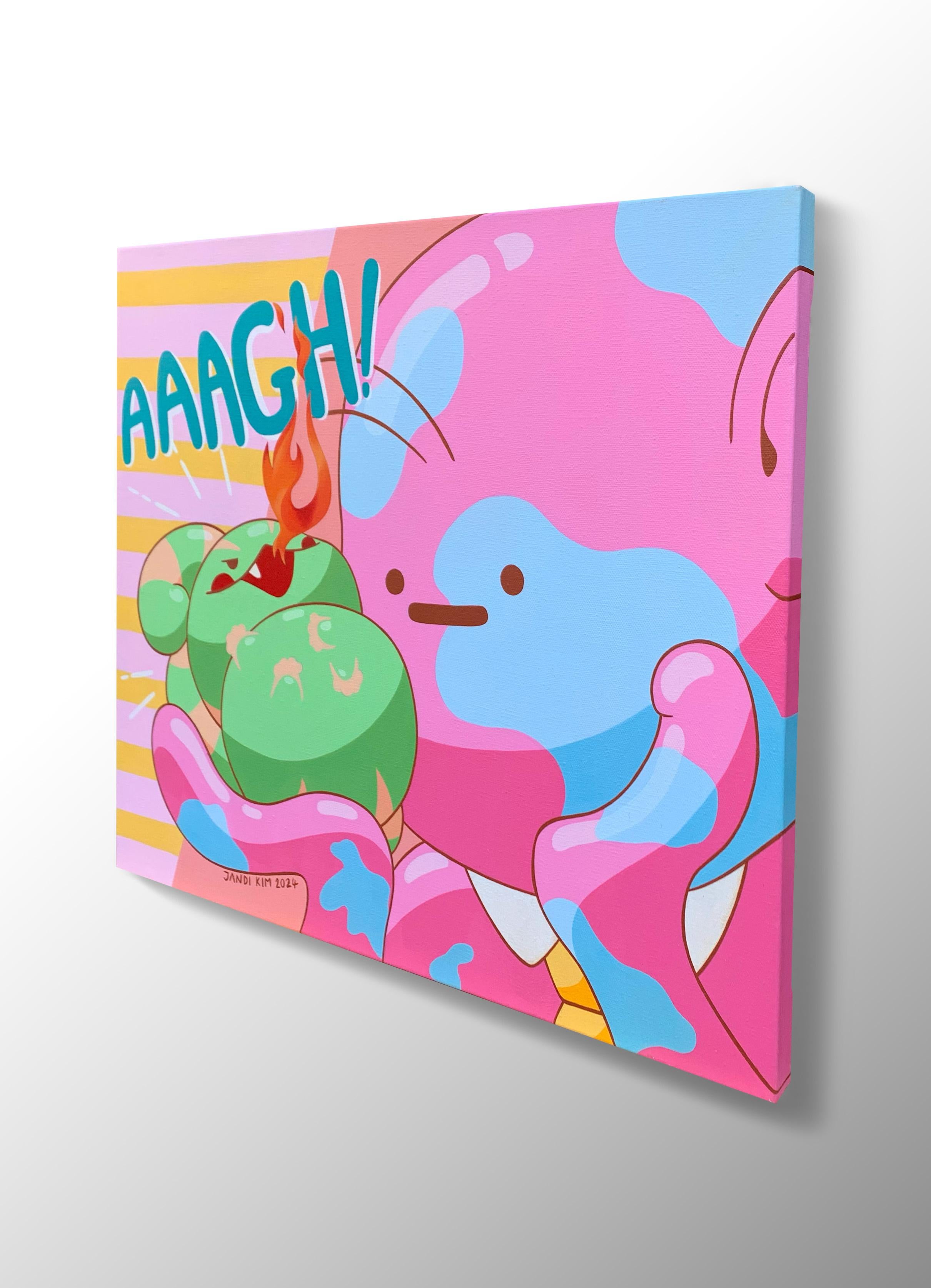 Zeitgenössische koreanische Kunst von Kim Jandi - Cool im Angebot 3