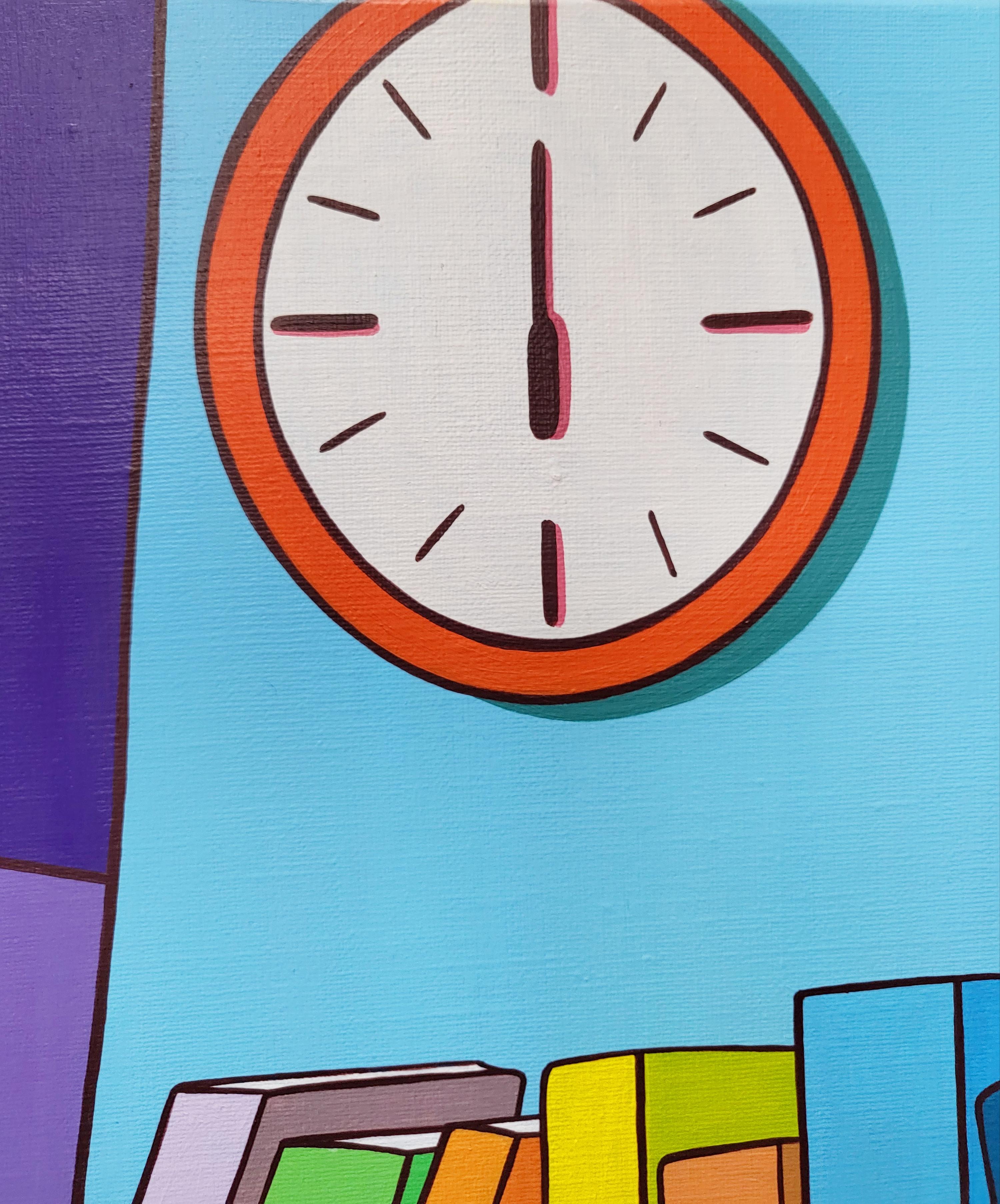 Korean Contemporary Art by Kim Jandi - Fiday 6PM For Sale 3