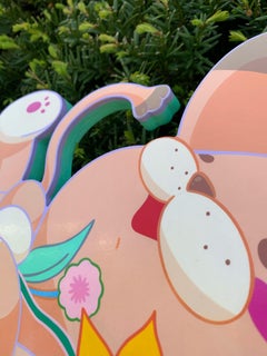 Art contemporain coréen par A Kim Jandi - Happy Puppy Nanissi