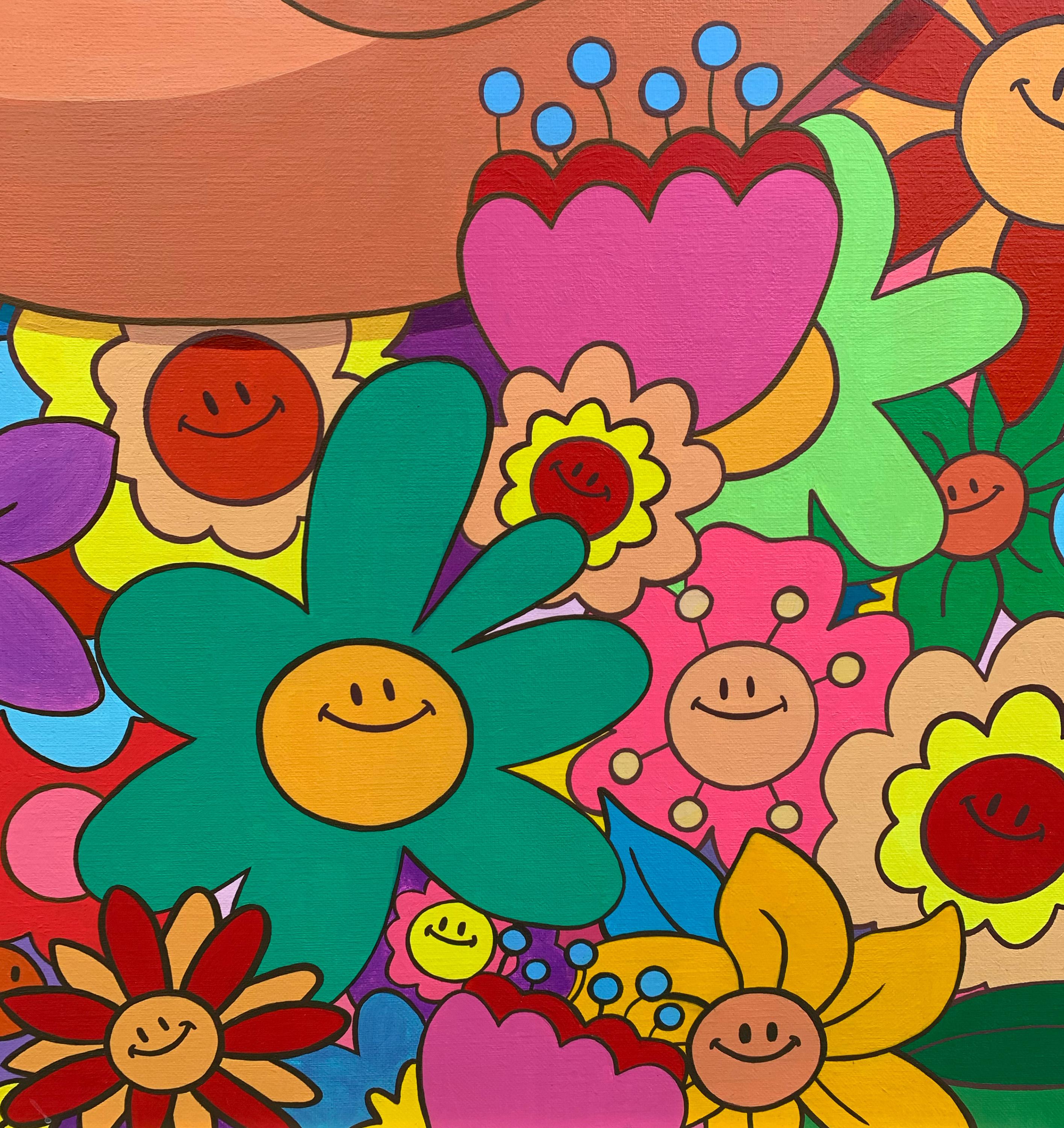 Zeitgenössische koreanische Kunst von Kim Jandi - Happy Puppy Nanissi im Angebot 1