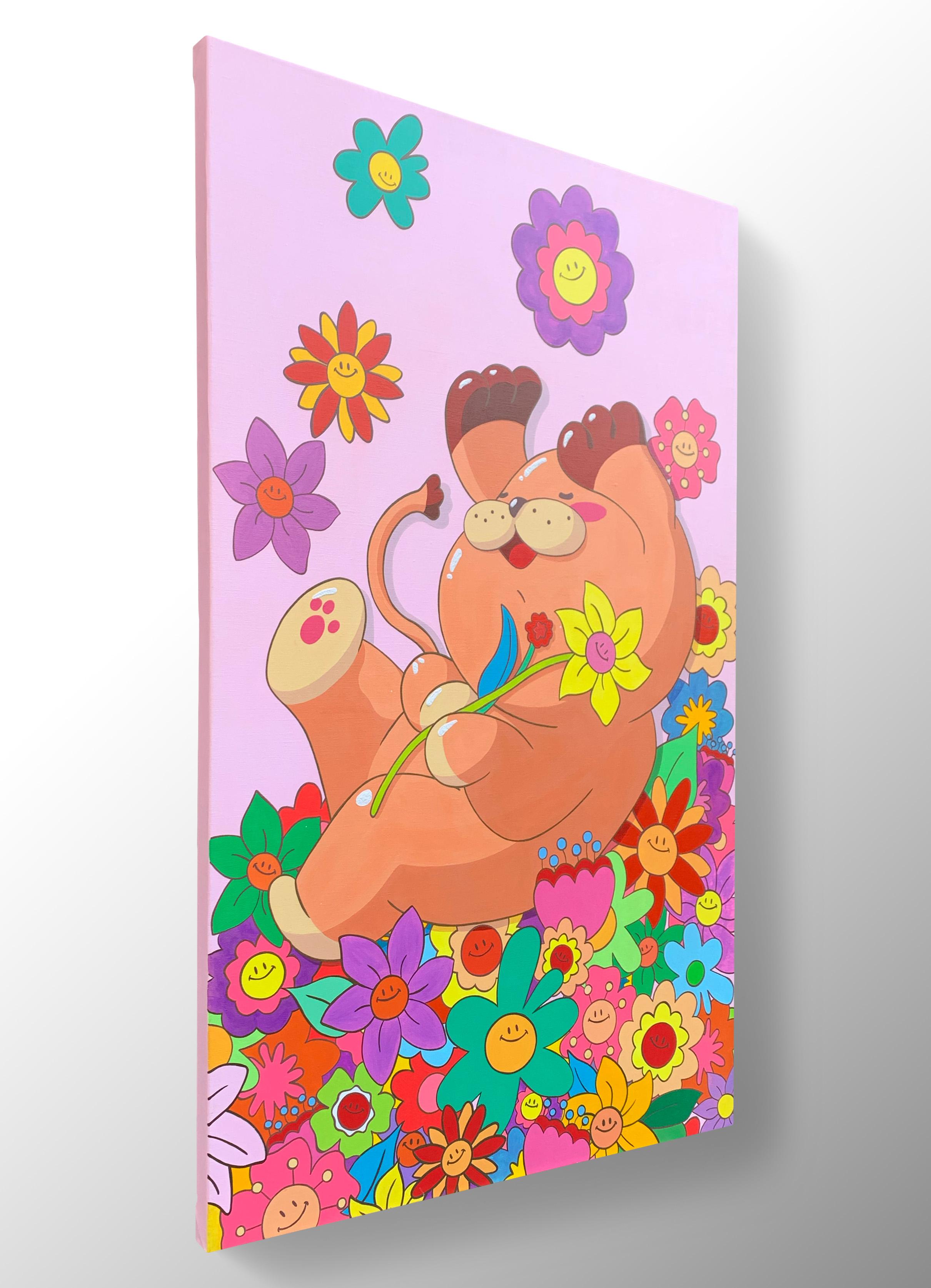 Zeitgenössische koreanische Kunst von Kim Jandi - Happy Puppy Nanissi im Angebot 3