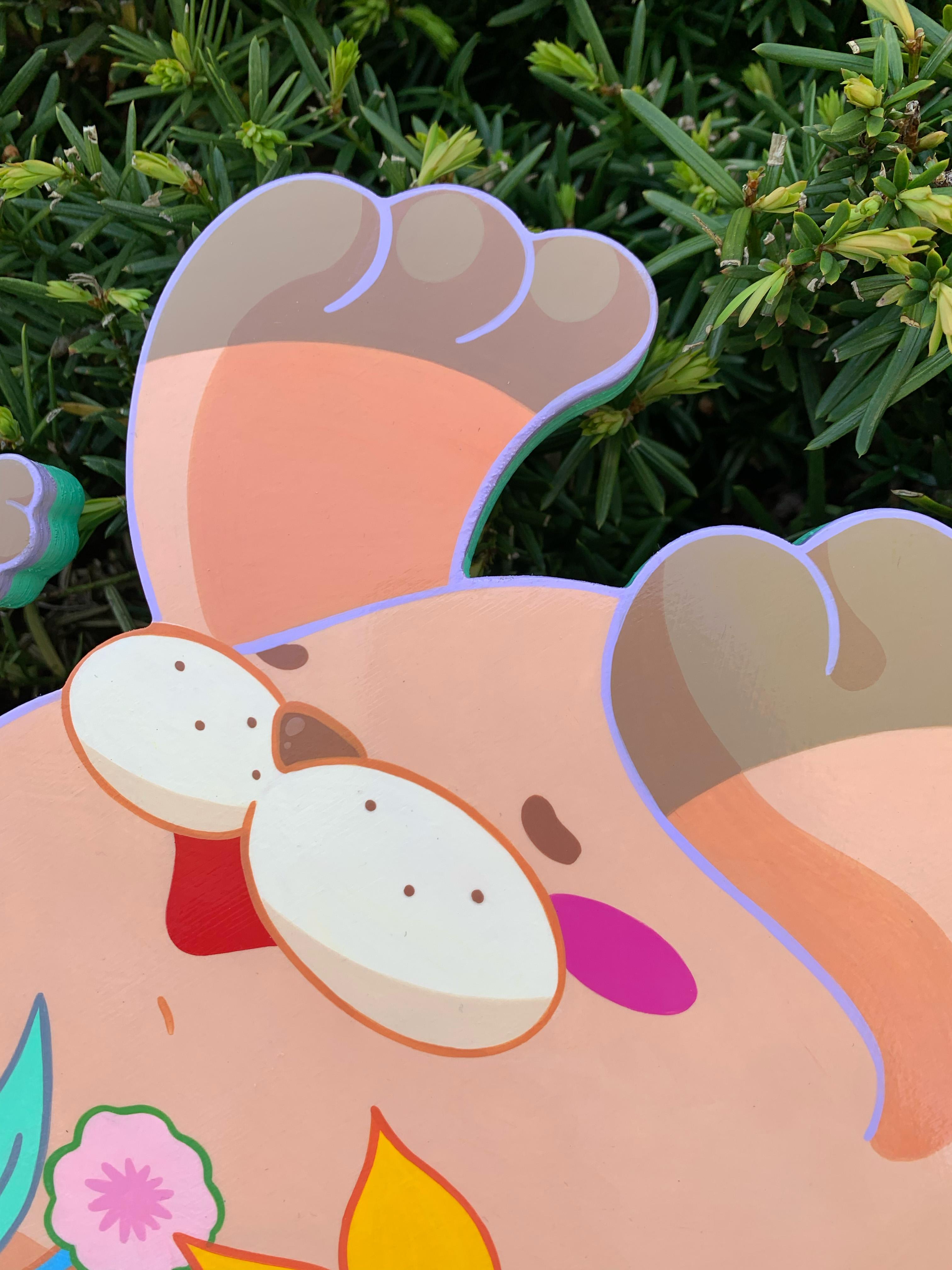 Zeitgenössische koreanische Kunst von Kim Jandi - Happy Puppy Nanissi im Angebot 4