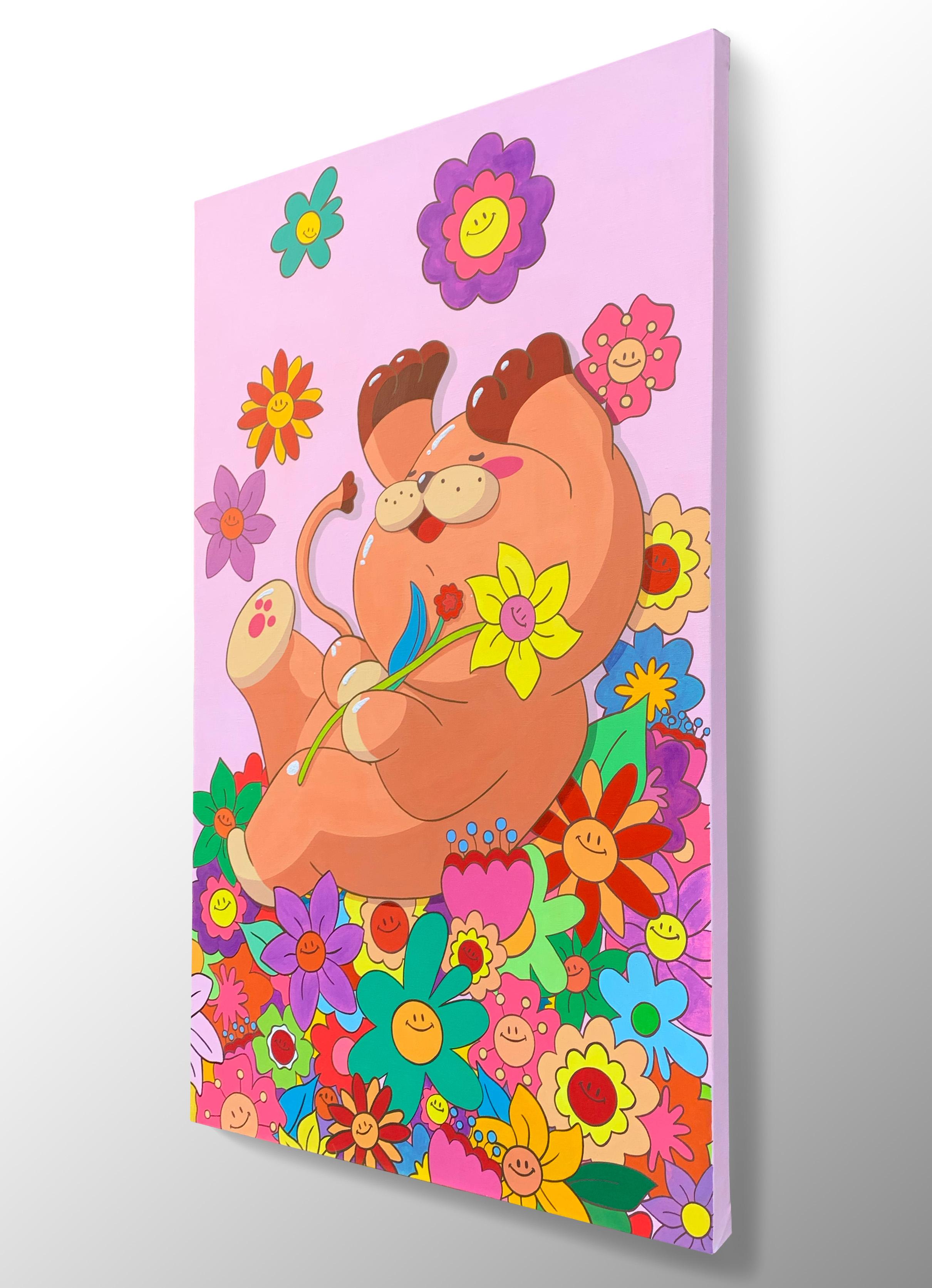 Zeitgenössische koreanische Kunst von Kim Jandi - Happy Puppy Nanissi im Angebot 4