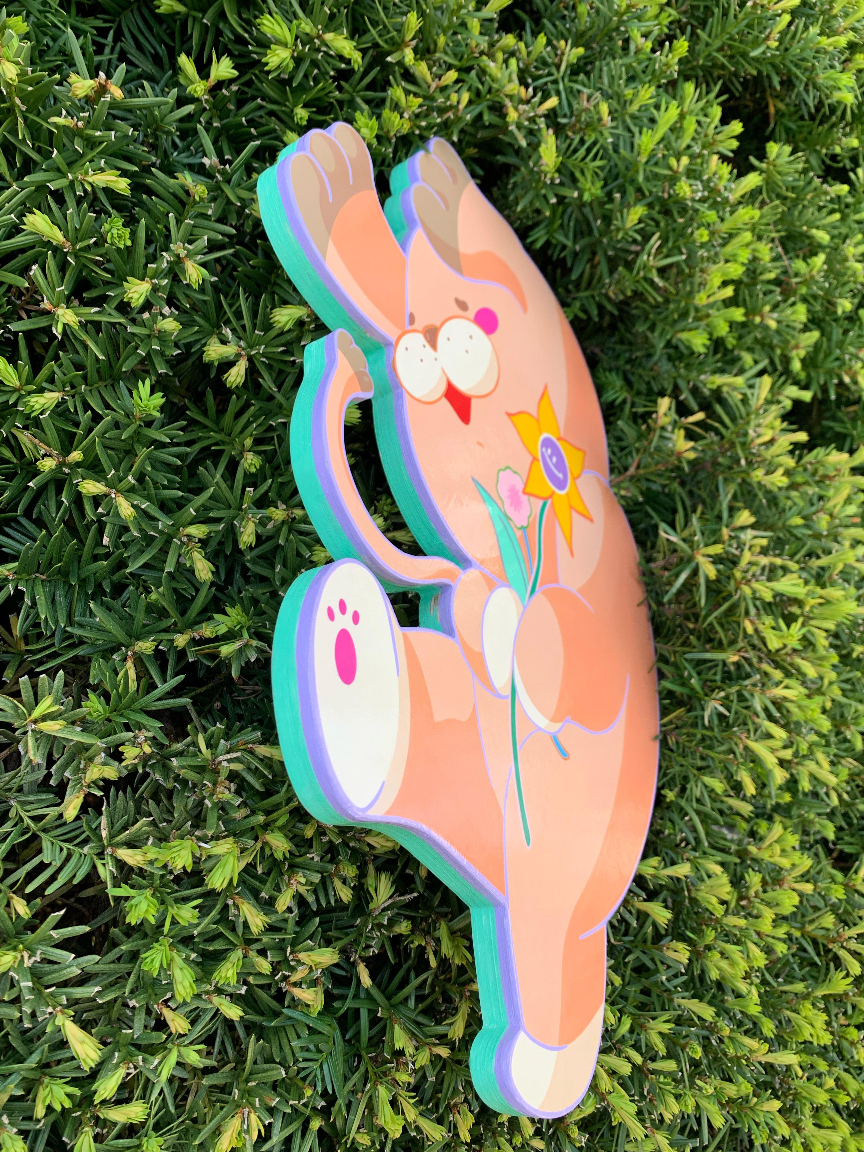 Zeitgenössische koreanische Kunst von Kim Jandi - Happy Puppy Nanissi im Angebot 7