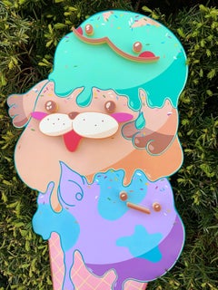 Korean Contemporary Art by Kim Jandi - Ice Cream