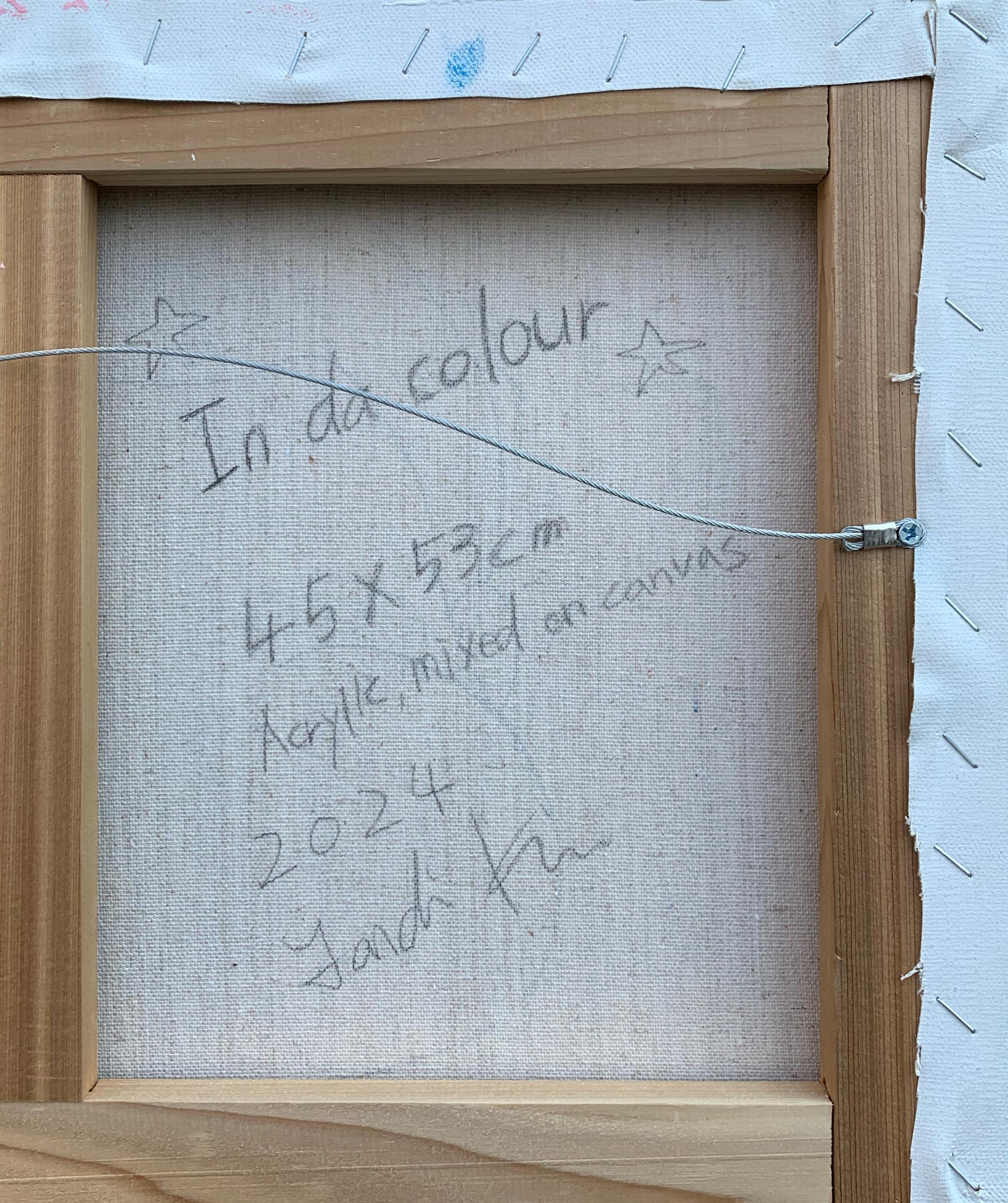 Zeitgenössische koreanische Kunst von Kim Jandi - In da Farbe im Angebot 10
