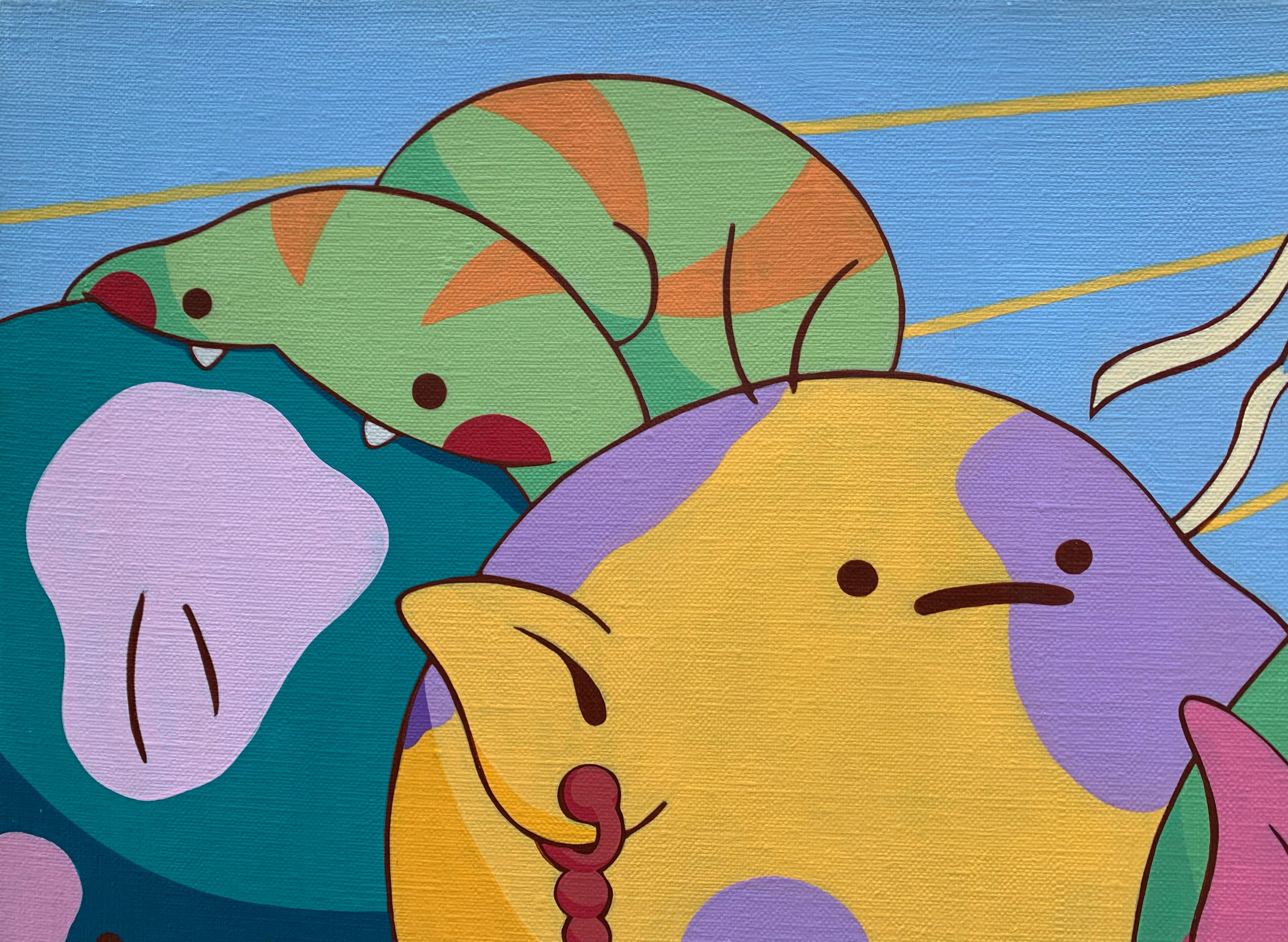 Koreanische Contemporary Art von Kim Jandi - Into The Unknown im Angebot 2