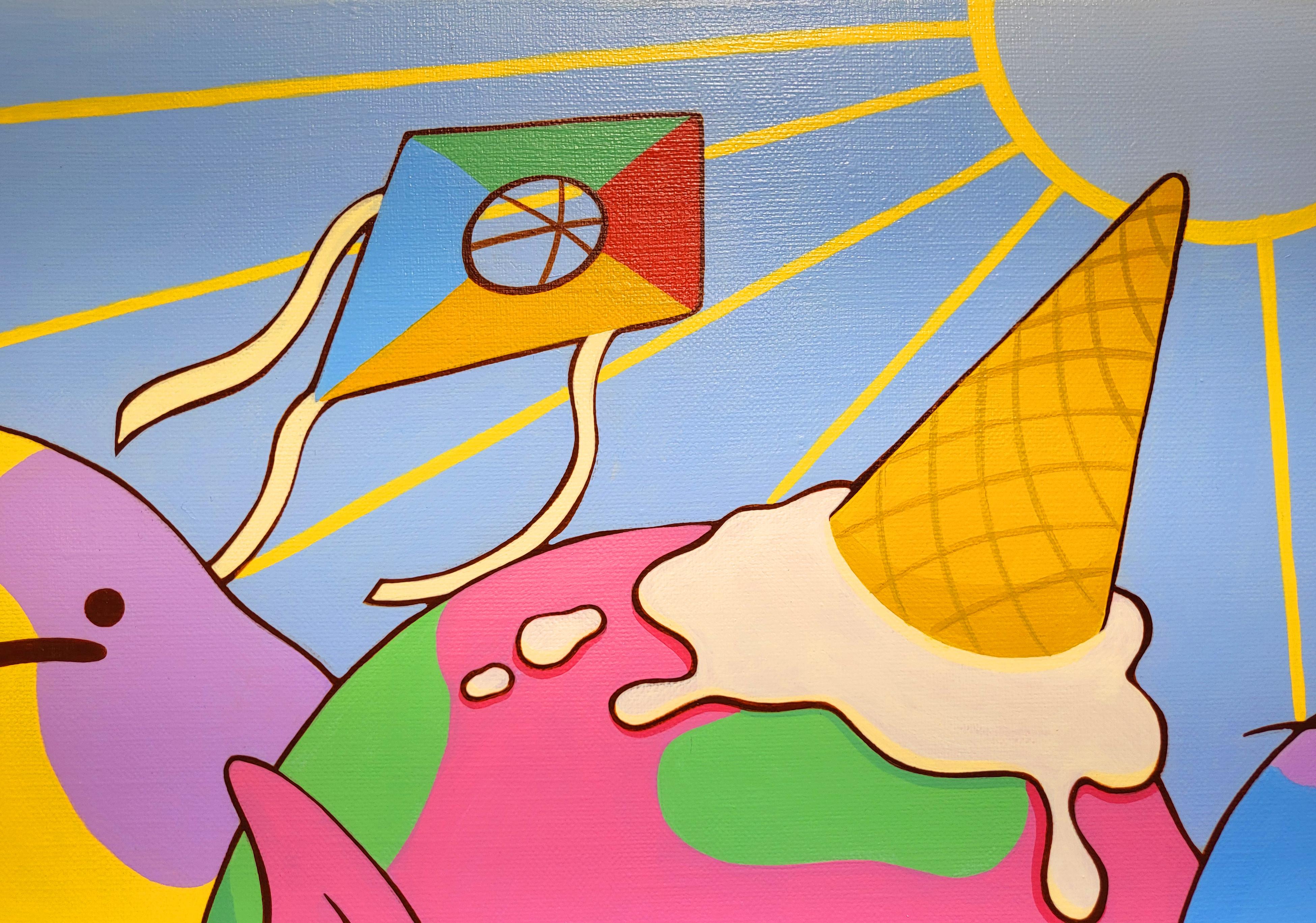 Koreanische Contemporary Art von Kim Jandi - Into The Unknown im Angebot 5
