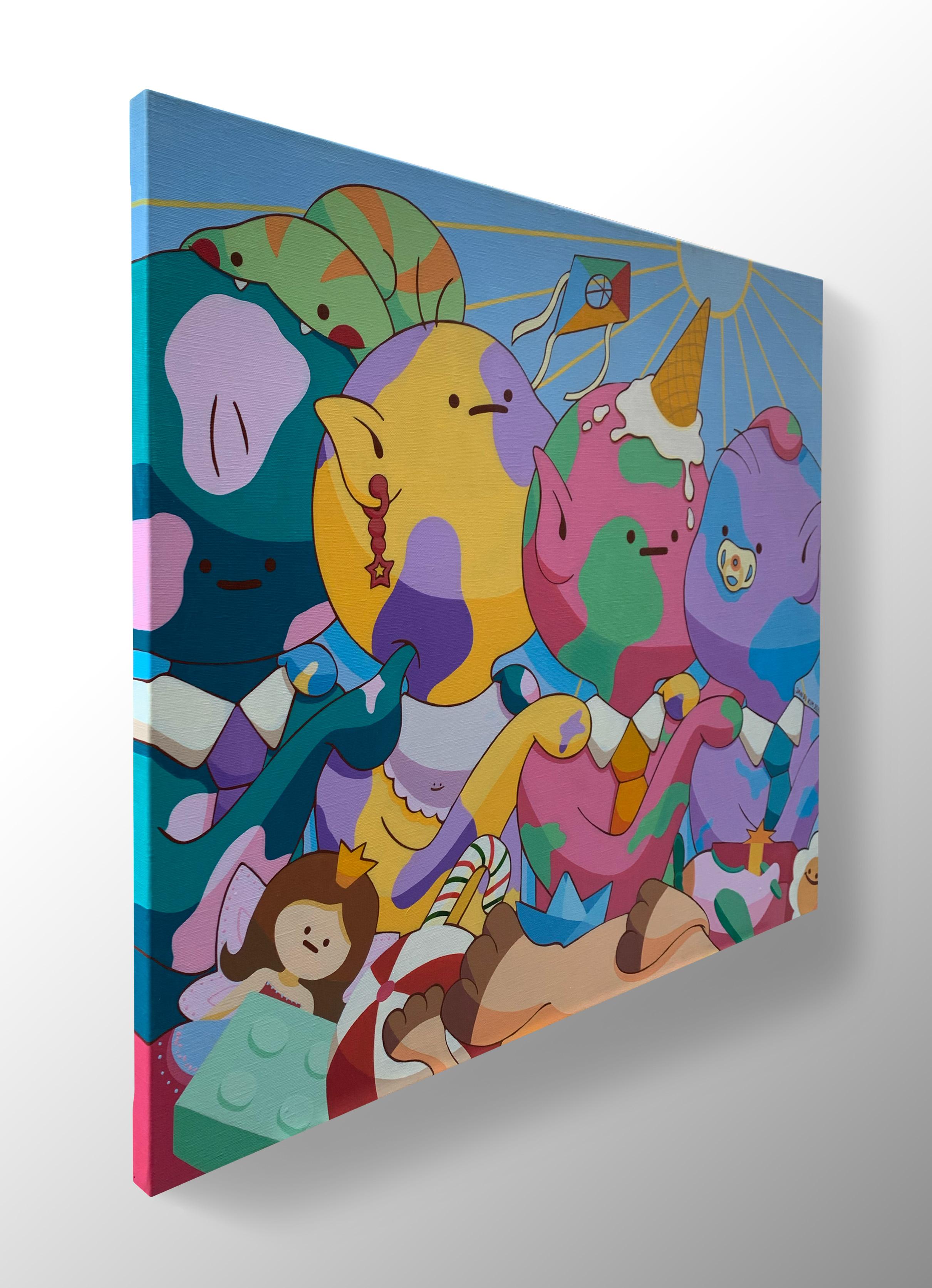 Koreanische Contemporary Art von Kim Jandi - Into The Unknown im Angebot 6