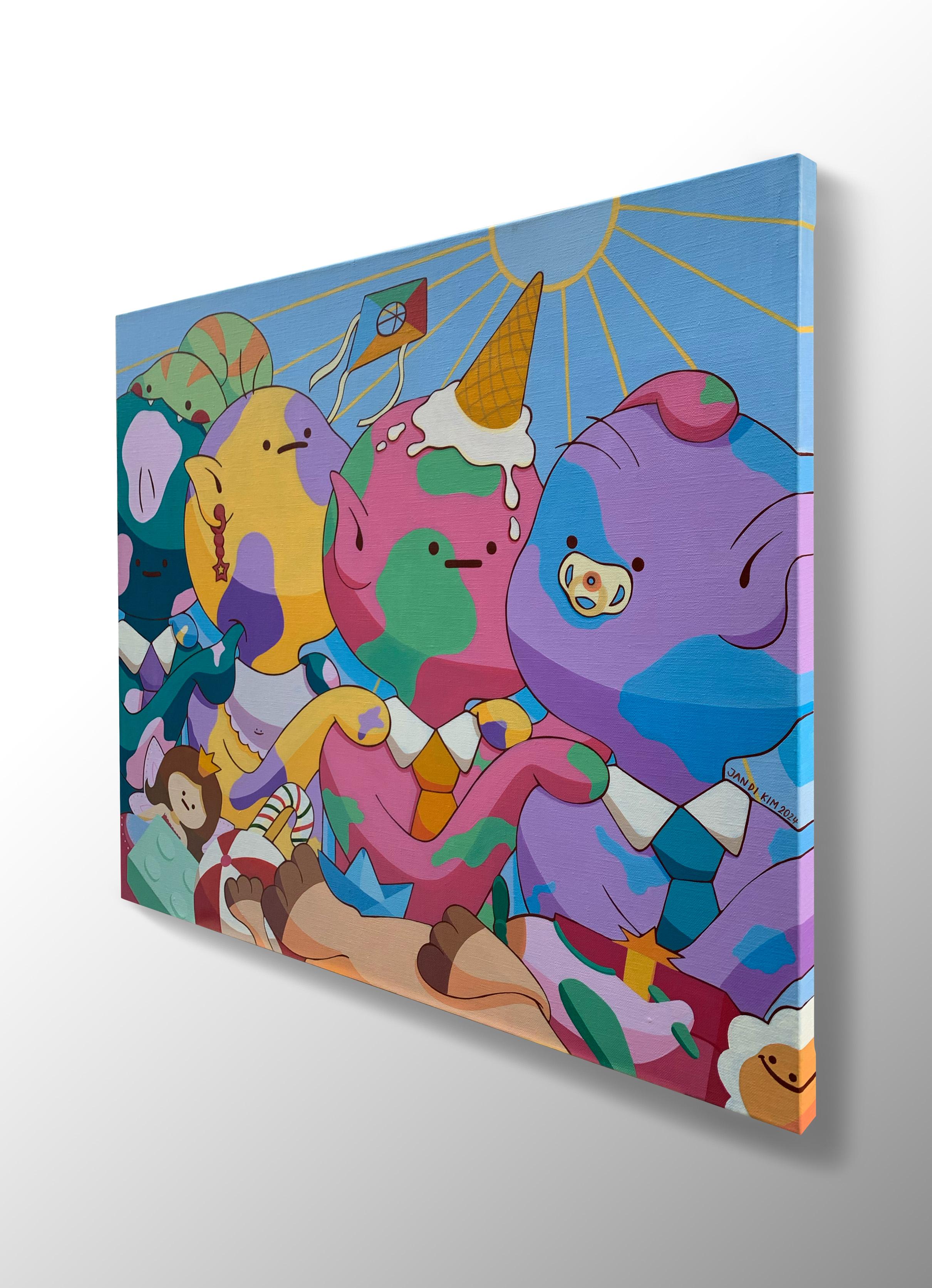 Koreanische Contemporary Art von Kim Jandi - Into The Unknown im Angebot 8