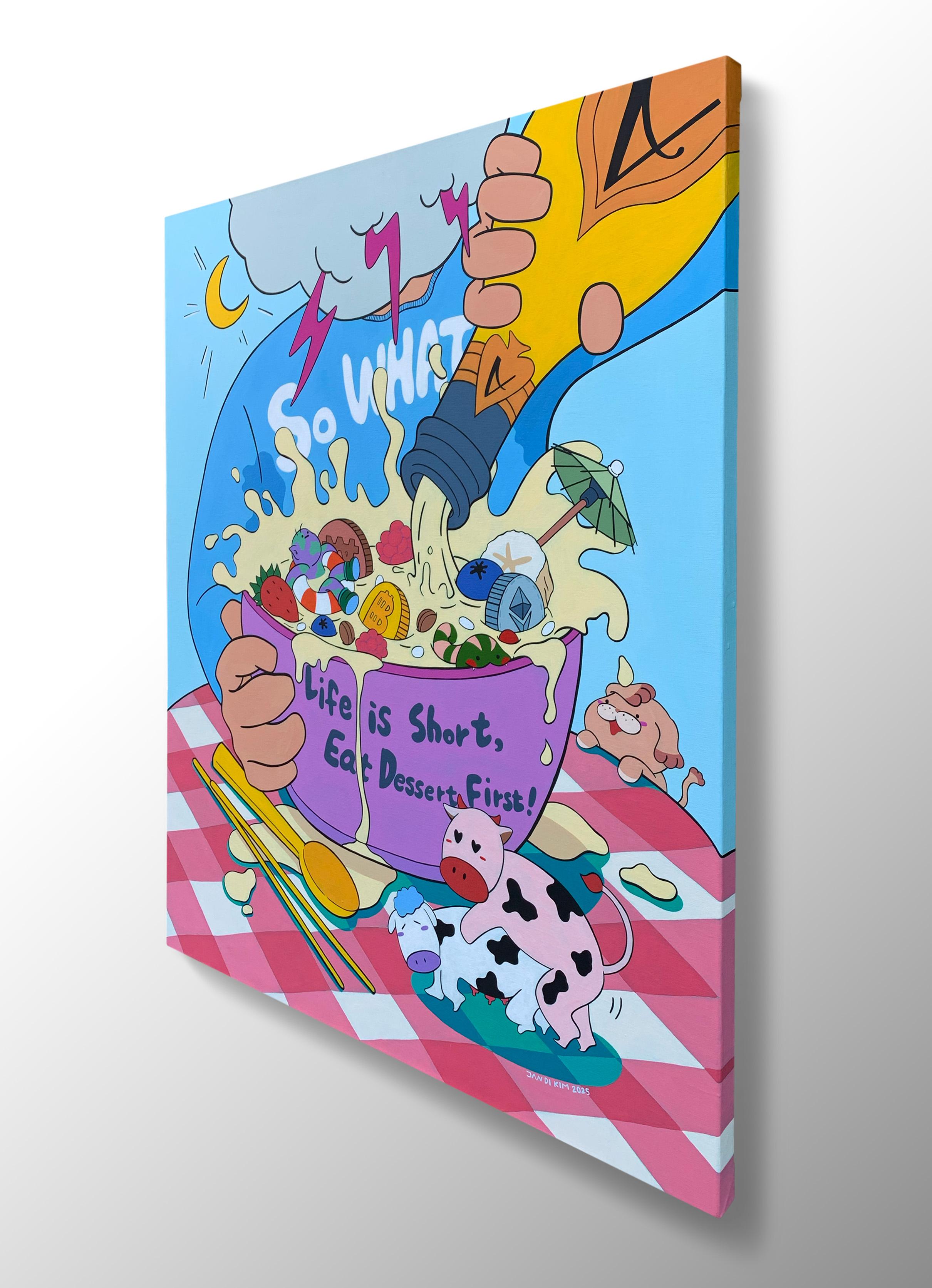 Koreanische Contemporary Art von Kim Jandi - Oops, There Goes my Life im Angebot 6