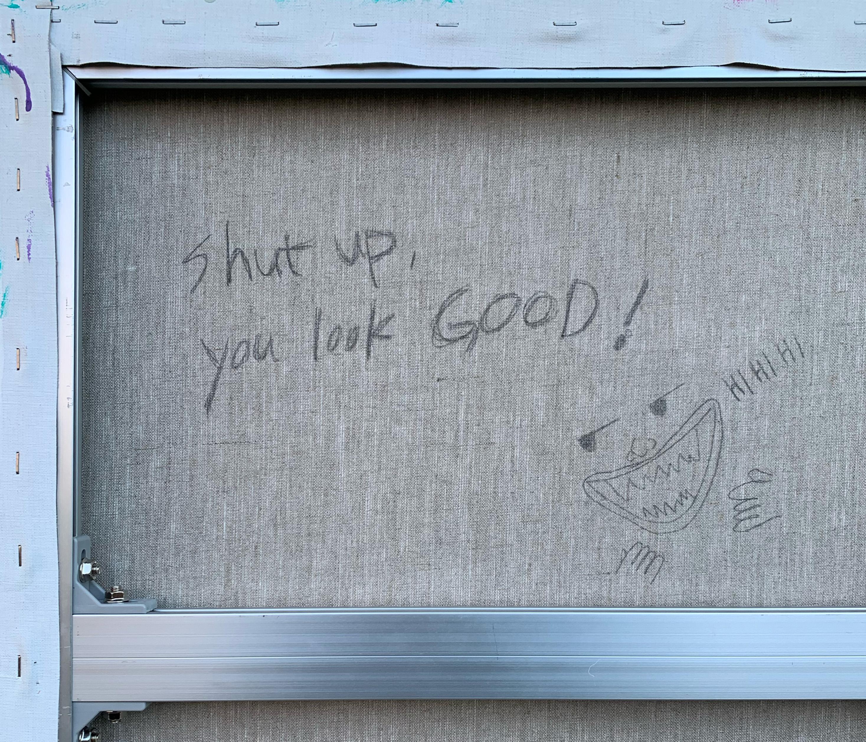 Korean Contemporary Art by Kim Jandi - Shut up, You Look Good! For Sale 12