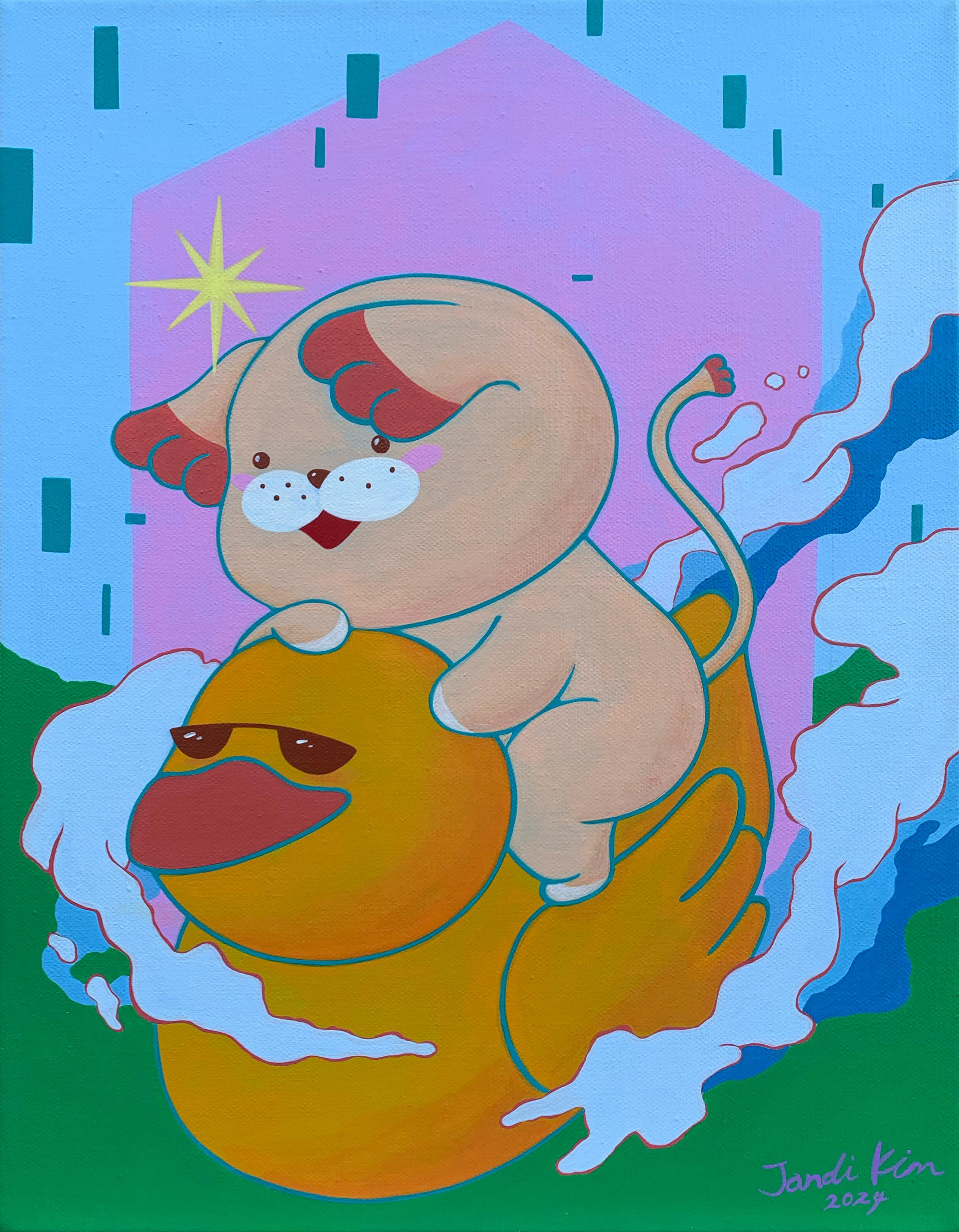 Korean Contemporary Art by Kim Jandi - Whiff of Mamory