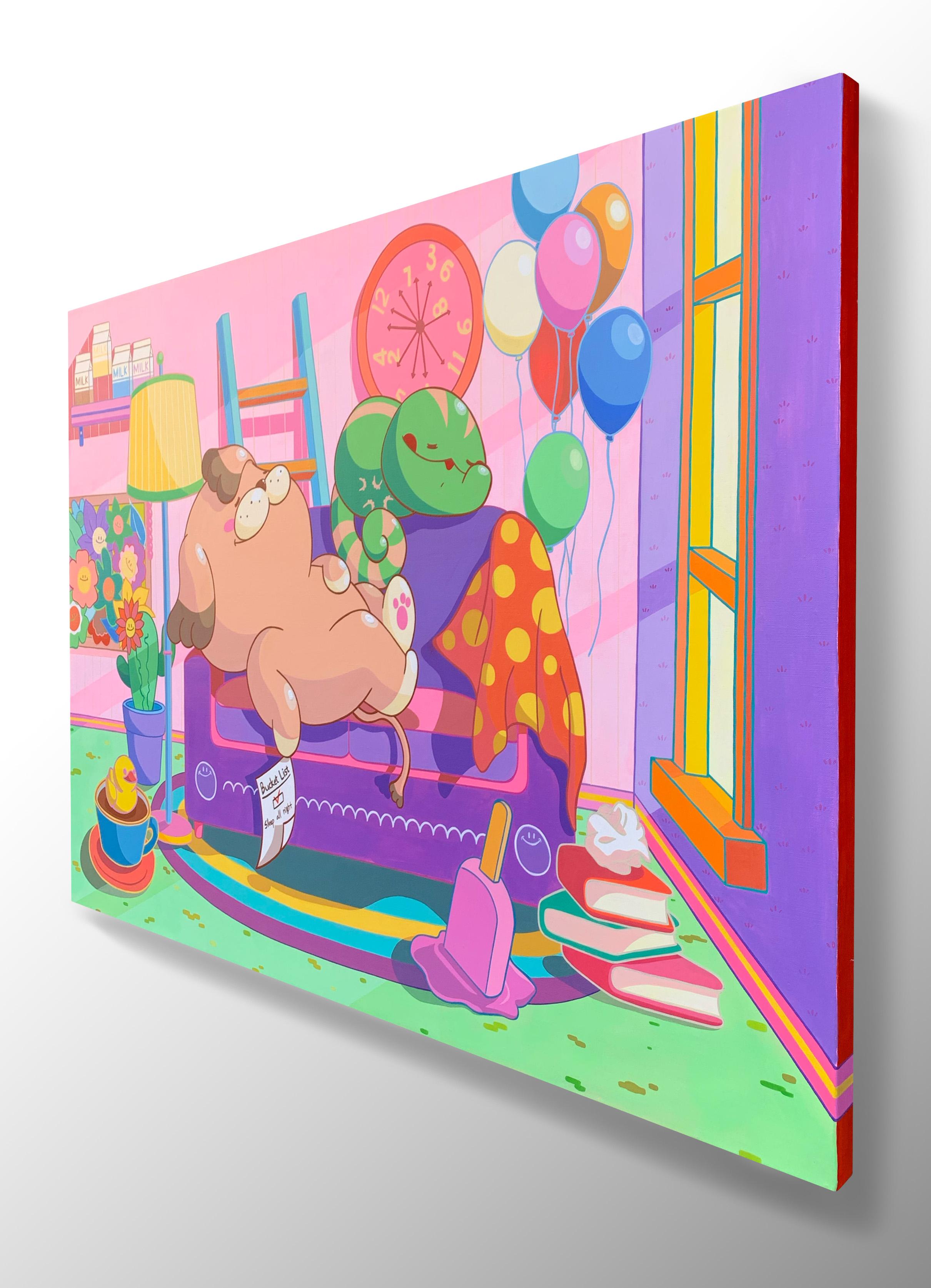 Arte coreano contemporáneo de Kim Jandi - Merece la pena en venta 10