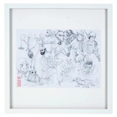 Kim Jung Gi Contemporary South Korean Ink Drawing