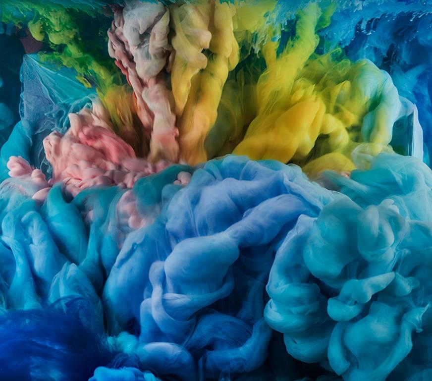 Kim Keever Abstract Photograph - Abstract 37387c