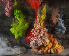 Limited Edition Photograph by Kim Keever, Abstract 42375b, Framed in White