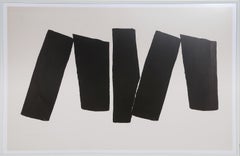 Puente II, litografía offset minimalista de Kim Lim
