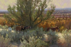 "Fall Respite" (2024) By Kim Lordier, Pastel on Archival Board Painting