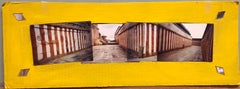 Shravan Belagola, India, 1992, Photo Prints on Cardboard, Collage, Mirror Insets