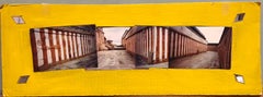 Retro Shravan Belagola, India, 1992, Photo Prints on Cardboard, Collage, Mirror Insets