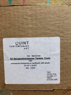 Sri Ranganathanswamy Temple, Trichi, 1992, Photo Prints on Cardboard, Collage