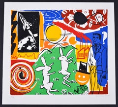 Kim MacConnel Poetry Project Screenprint