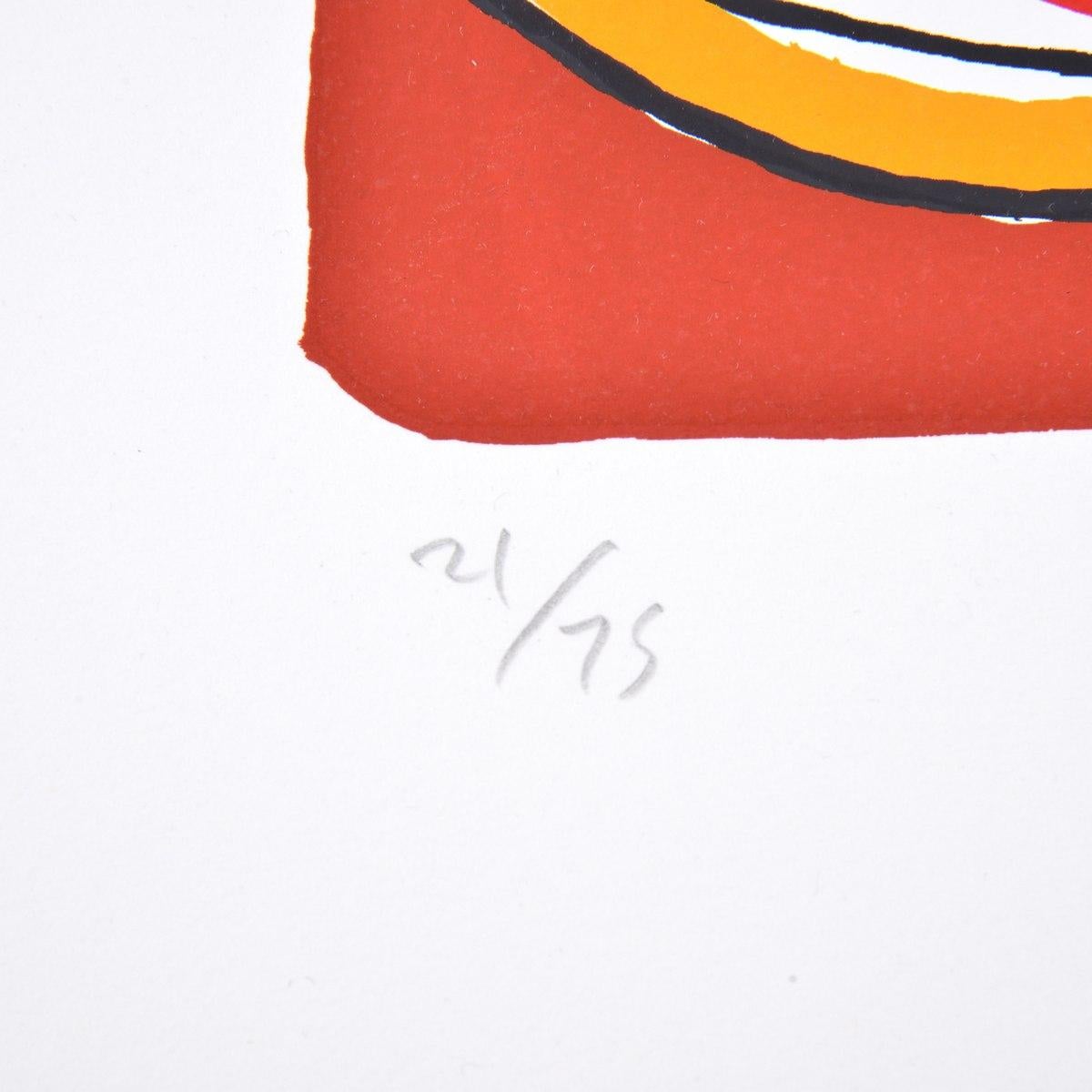 Kim MacConnel Poetry Project Screenprint For Sale 3