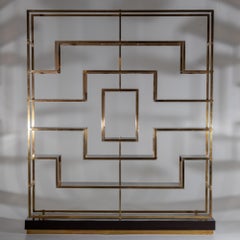 Kim Moltzer Modernist Brass Etagere