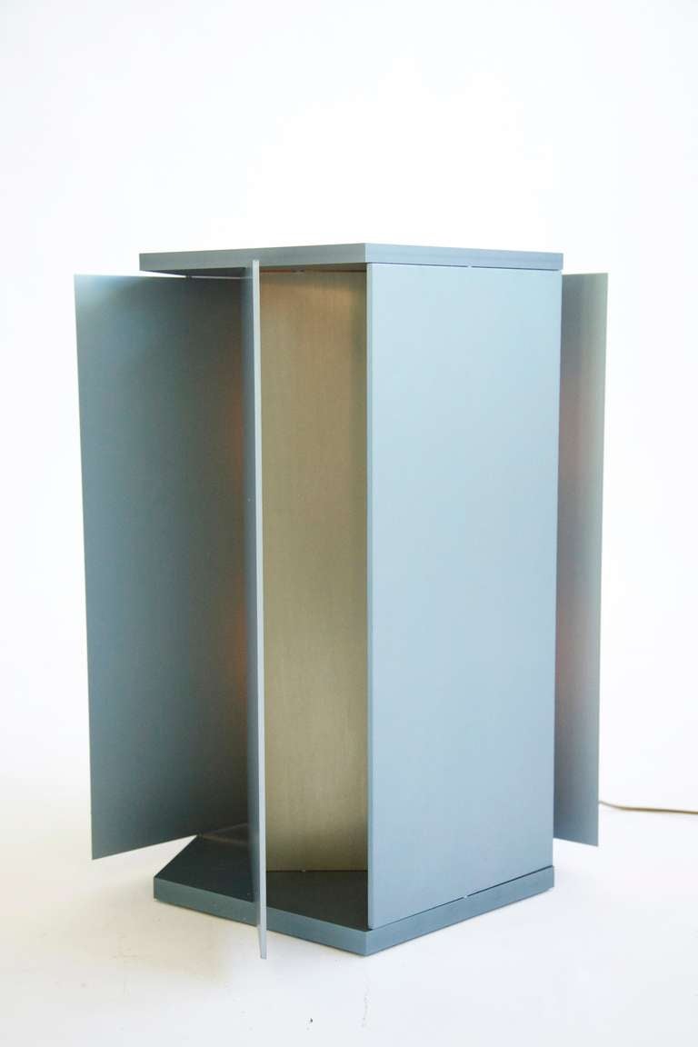 Aluminum Kim Moltzer Table Lamp