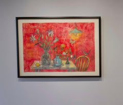 Kim Osgood, "In a Dream", 2018, monotype, 30" x 44"