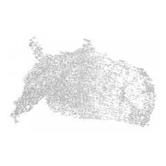 America South, Ink on Paper Print, 2015