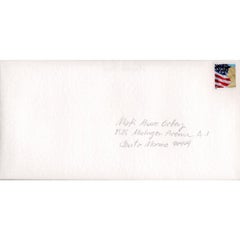 American Queen, Reconfigured Postage Stamp and Envelope, 2007