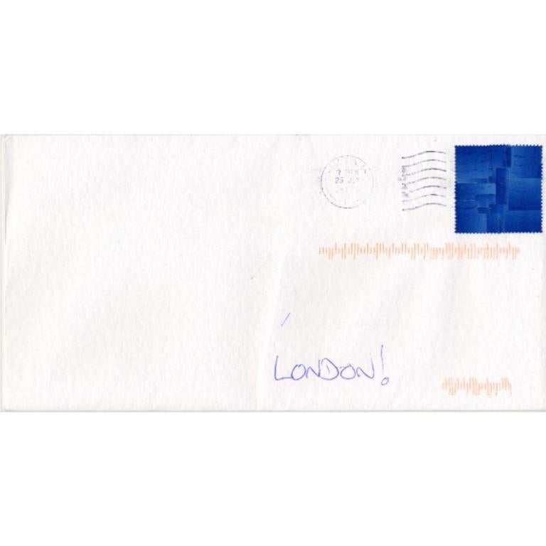 Bastards, Reconfigured Postage Stamp and Envelope, 2007 - Mixed Media Art by Kim Rugg
