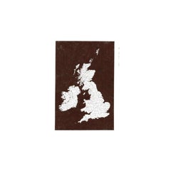 Black Water British Isles, Ink on Paper, 2019