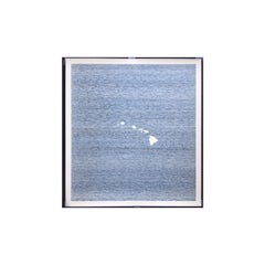 Blue Lines Hawaii, Ink on Paper, 2019
