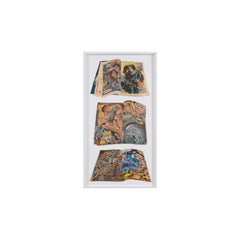 Death of Superman, Torn and Re-assembled Printed Newsprint Paper, 2007